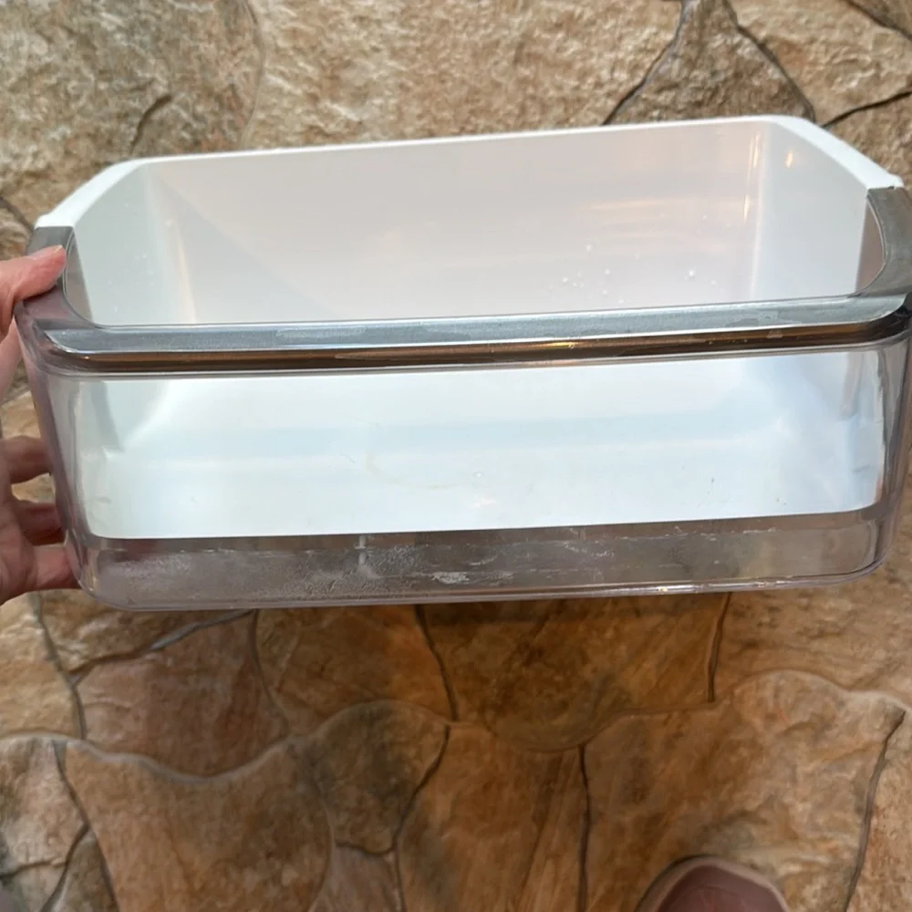 Storage Baskets Plastic Set of 2